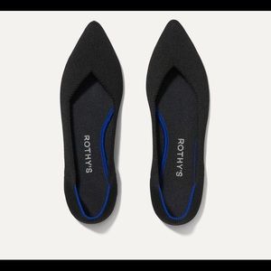 Rothys black points size 7.5